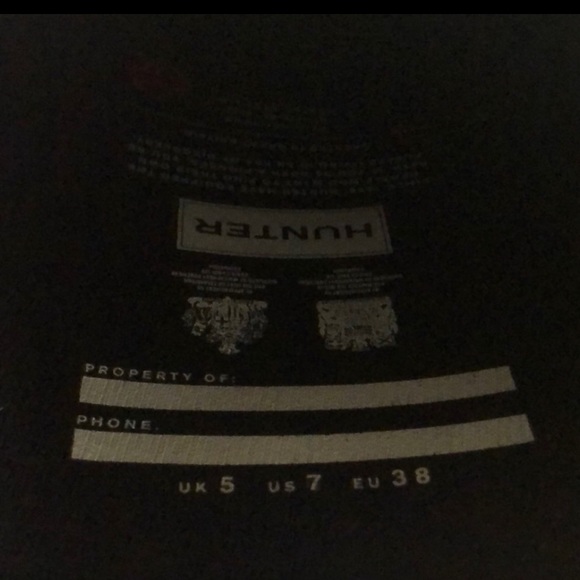 Black Hunter Boots w/ Fleece Socks - Picture 10 of 11